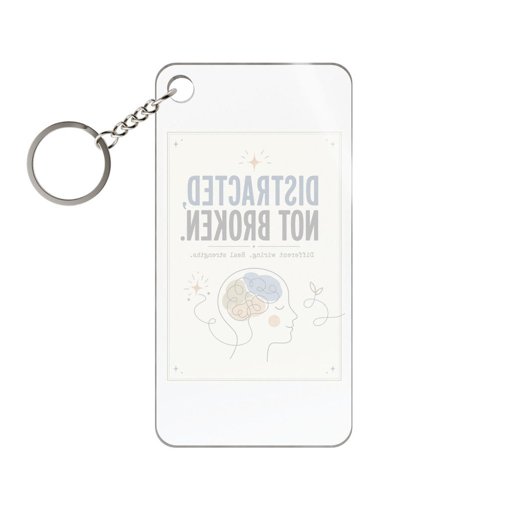 Single-Sided Printed Keychain Charm