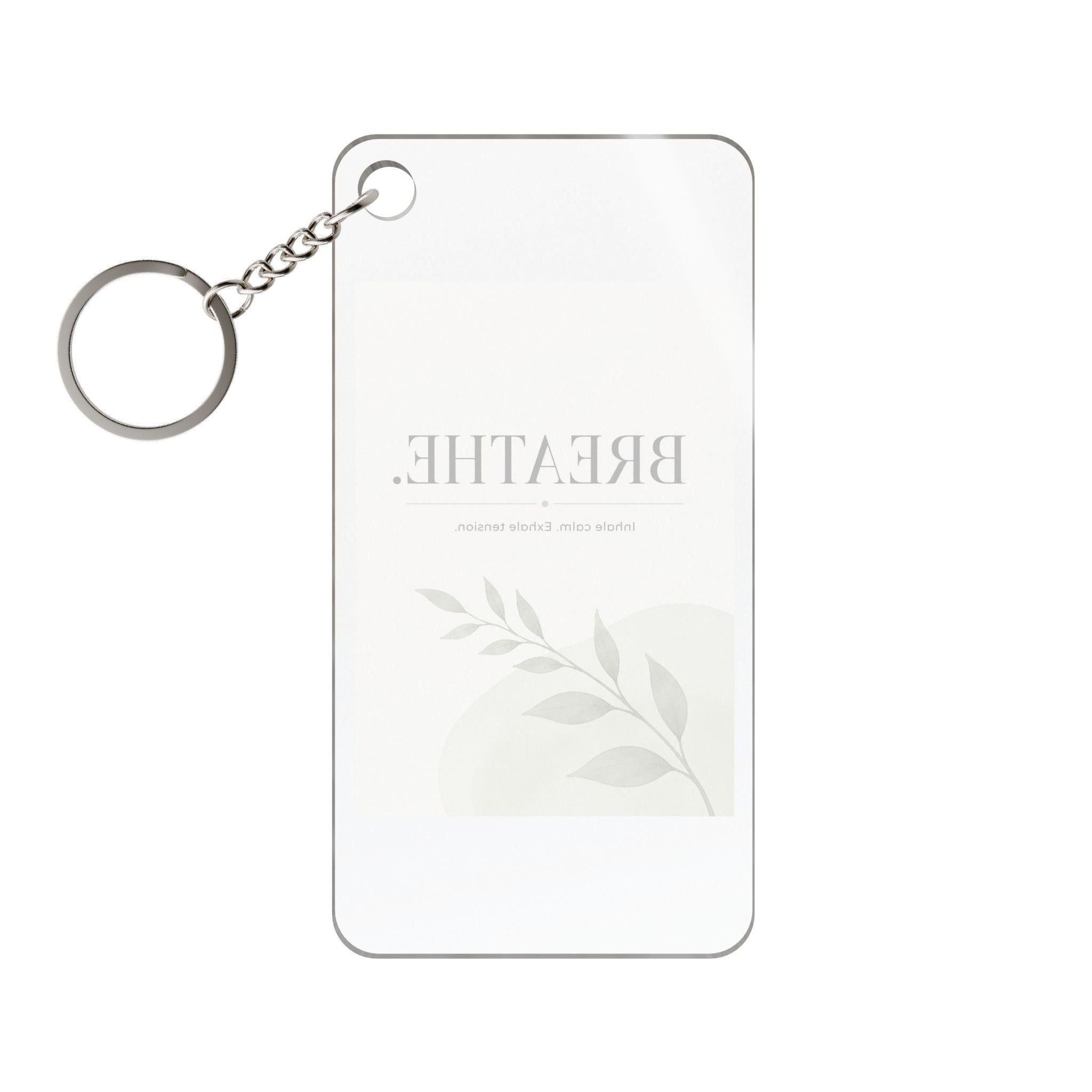 Single-Sided Printed Keychain Charm