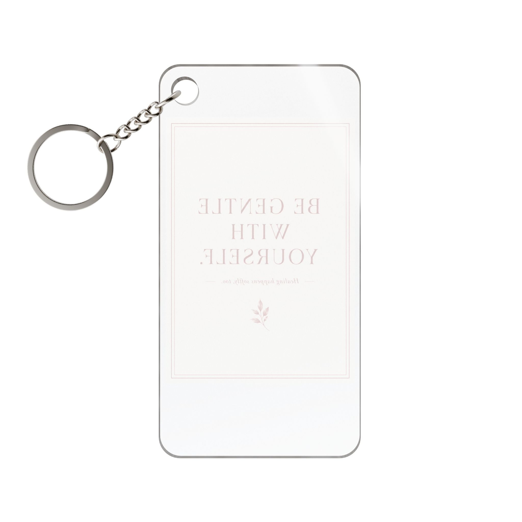 Single-Sided Printed Keychain Charm