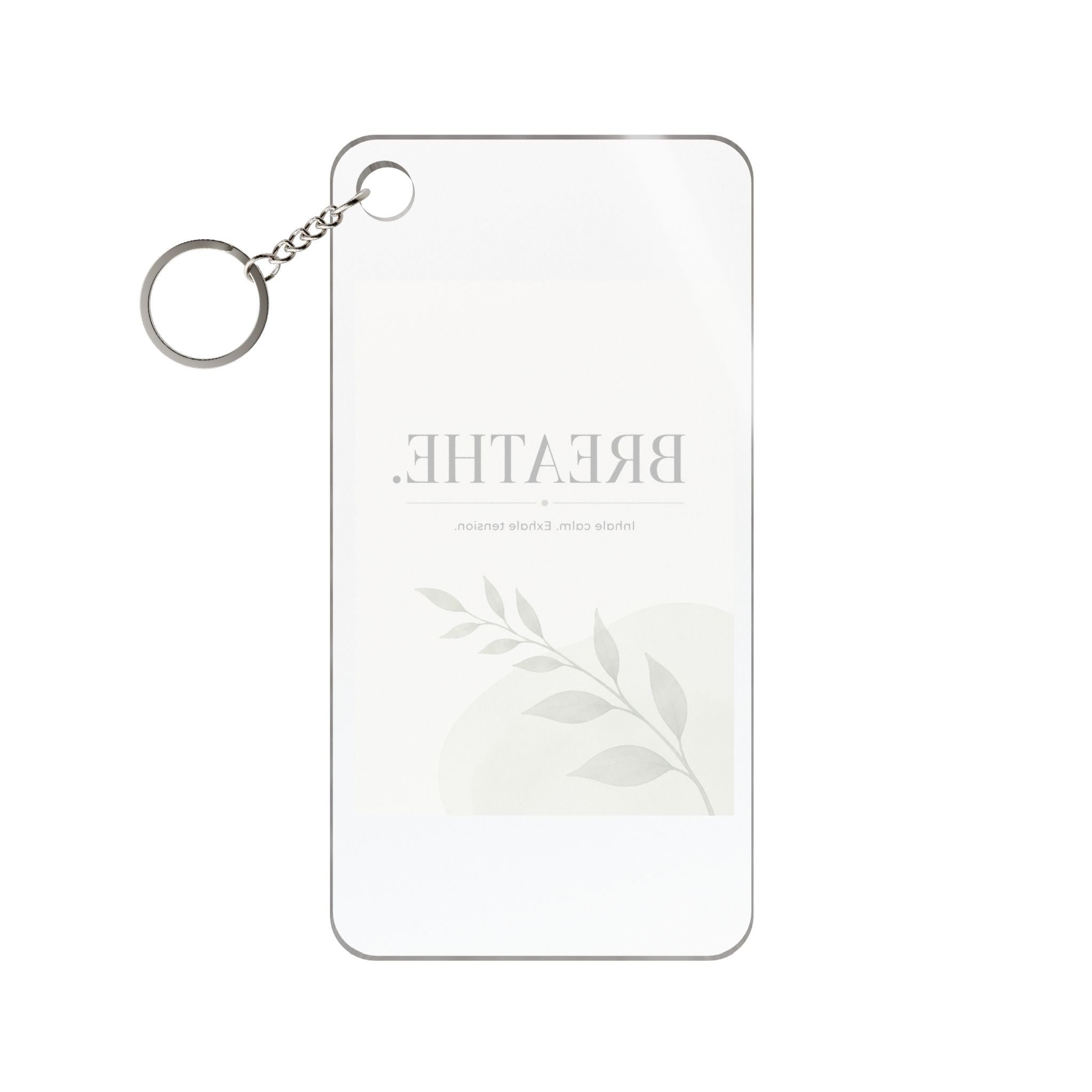 Single-Sided Printed Keychain Charm
