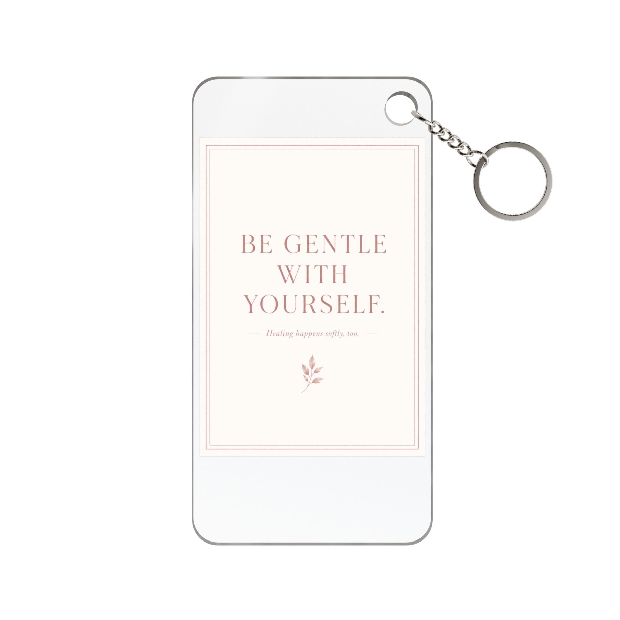 Single-Sided Printed Keychain Charm