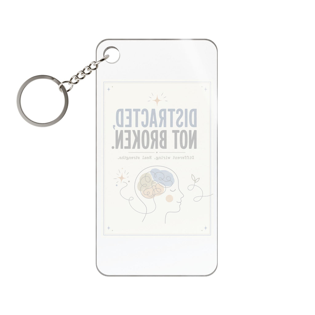 Single-Sided Printed Keychain Charm
