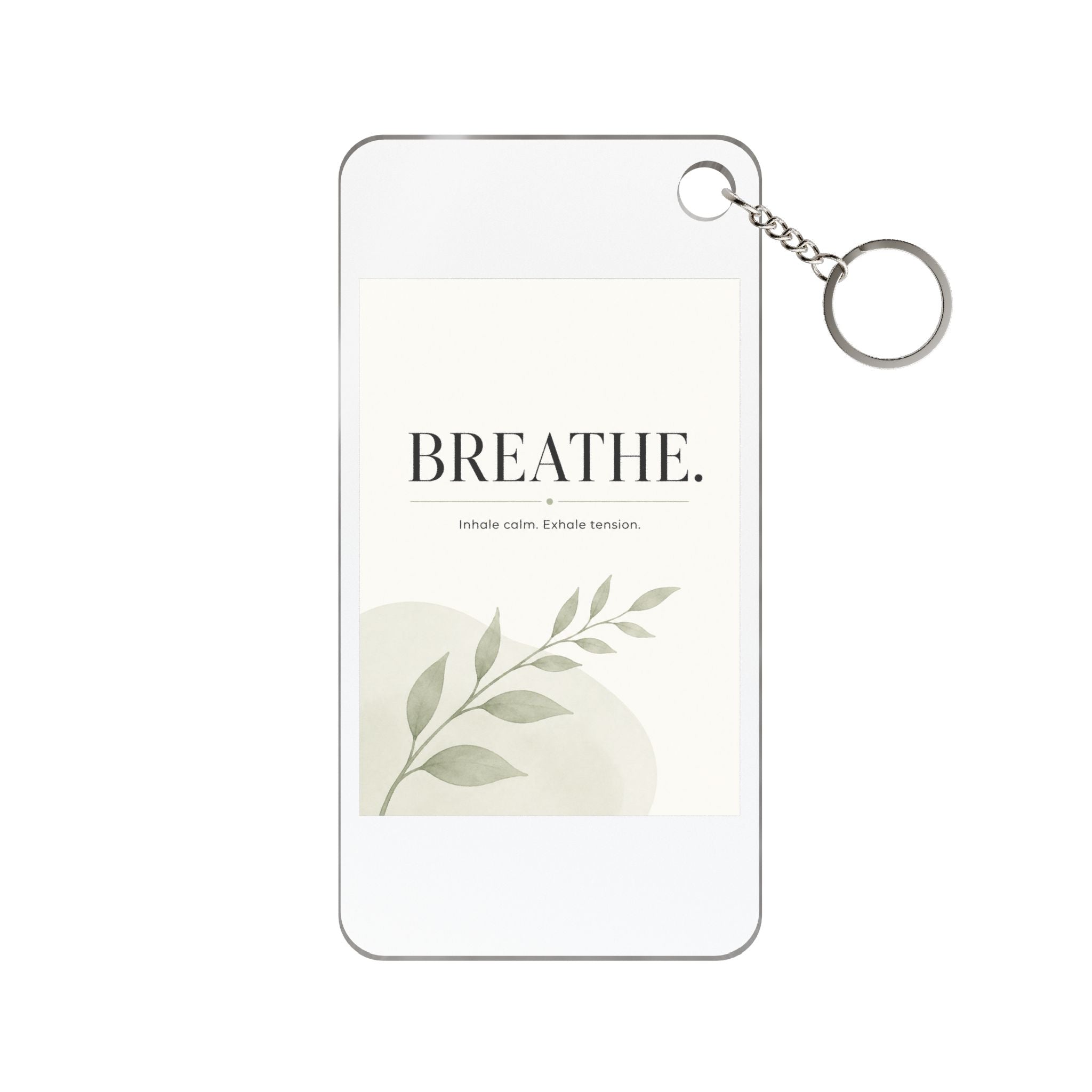 Single-Sided Printed Keychain Charm