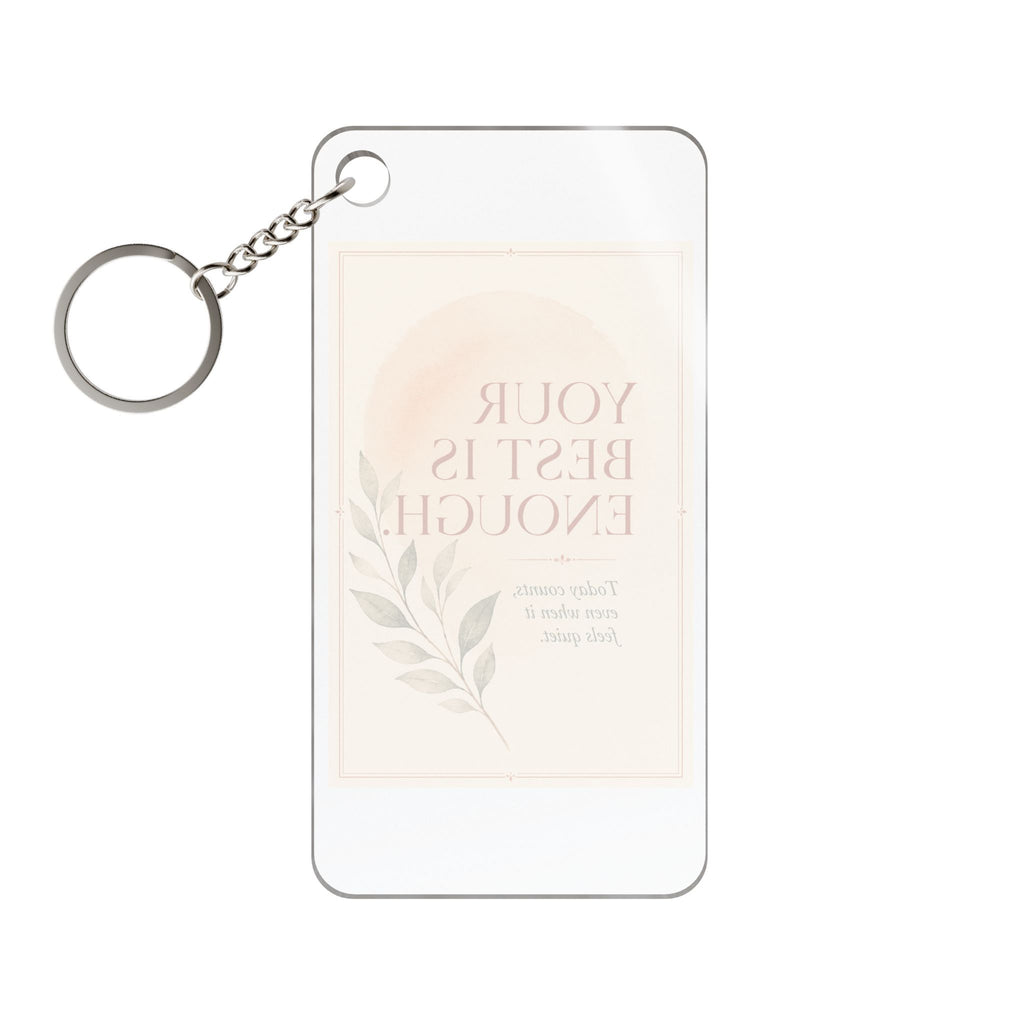 Single-Sided Printed Keychain Charm