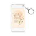 Single-Sided Printed Keychain Charm