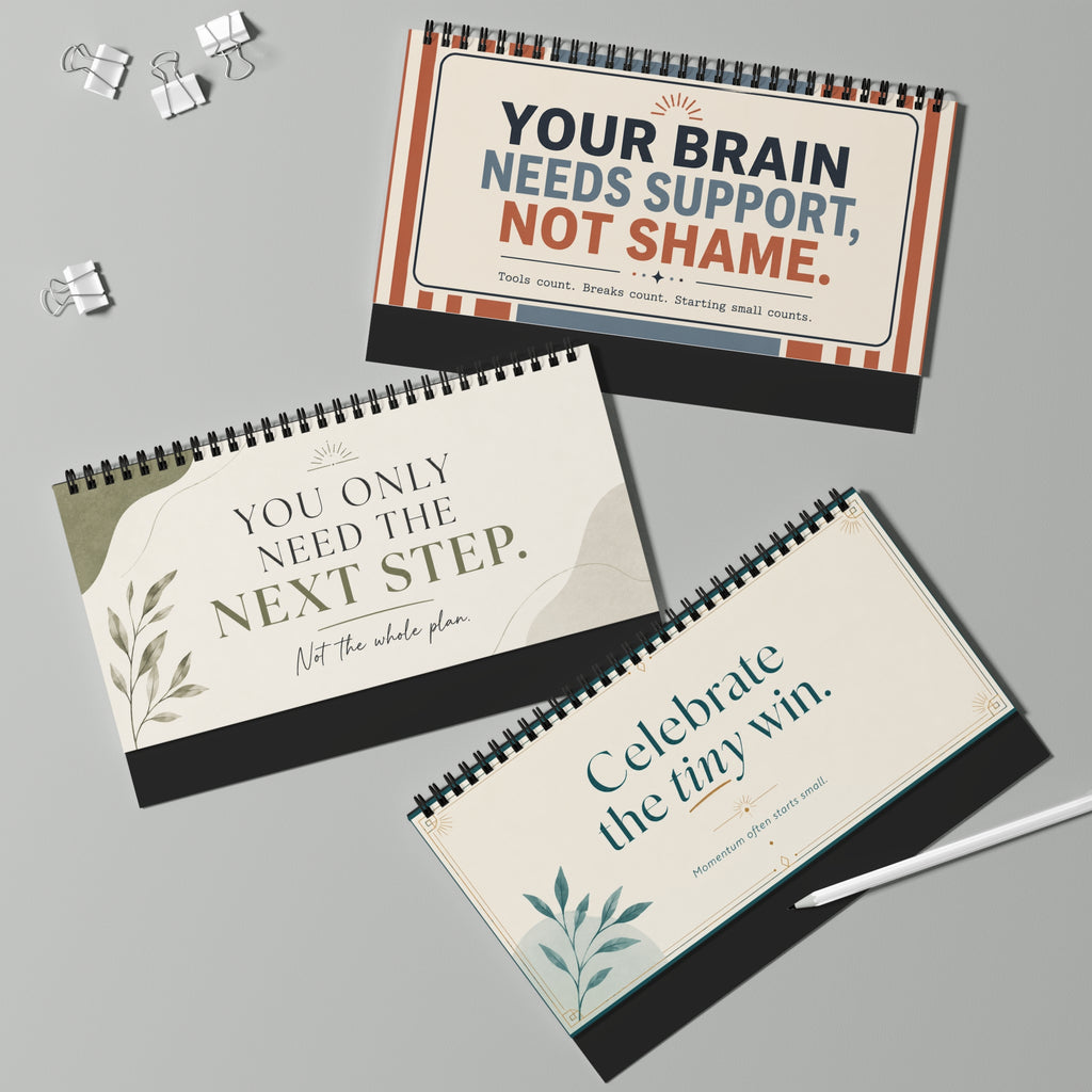 Desk Calendar — Steady Encouragement: Daily Mindful Quotes & Gentle Reminders