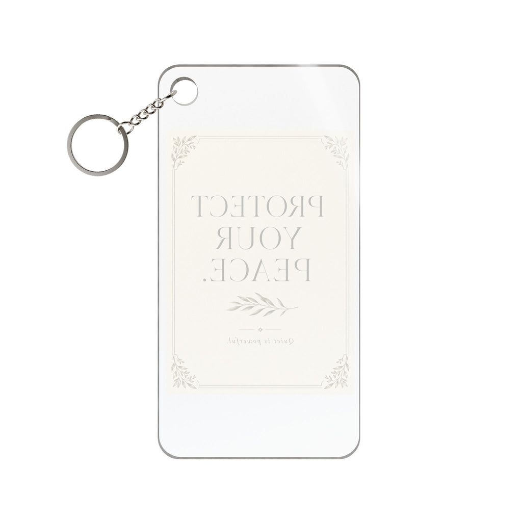 Single-Sided Printed Keychain Charm