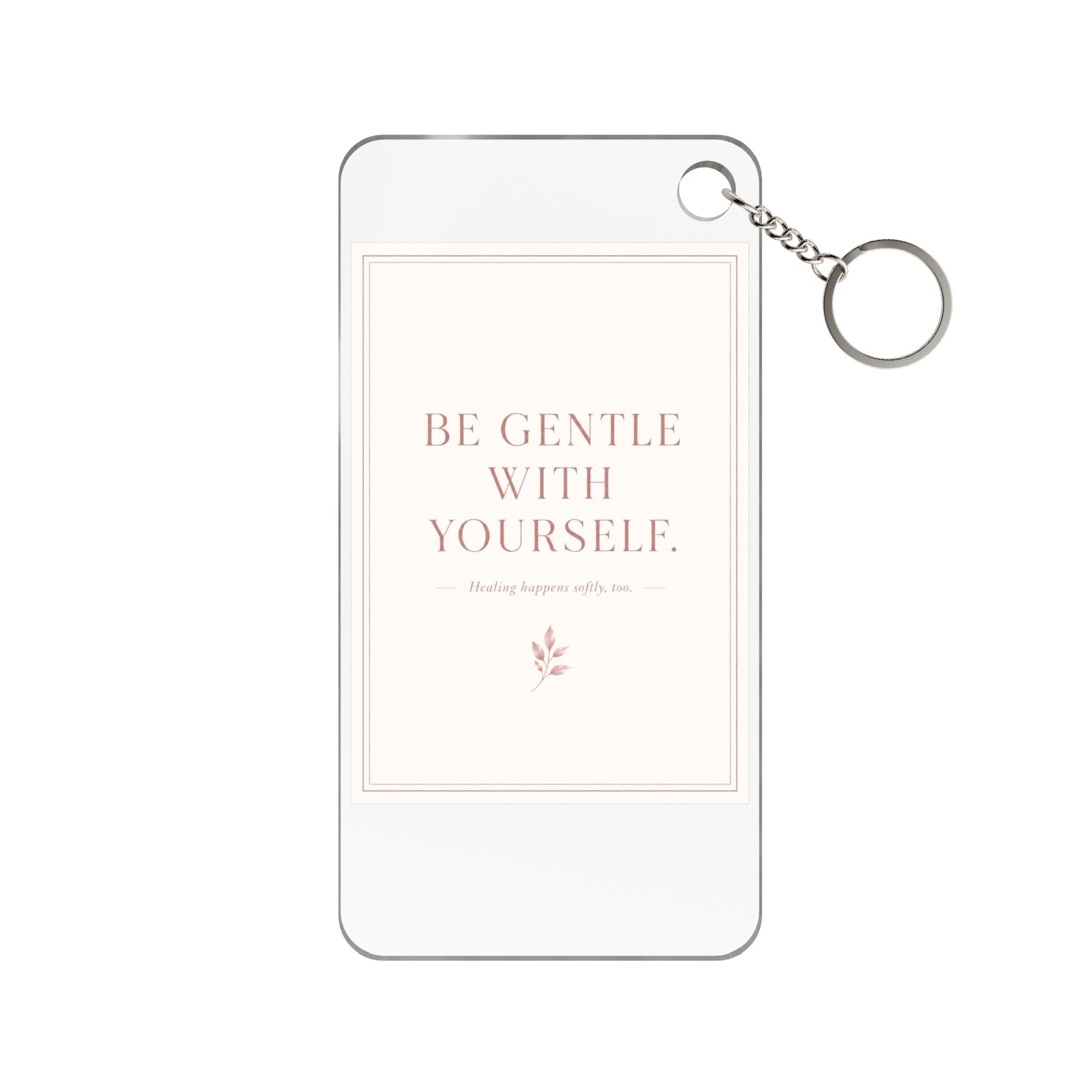 Single-Sided Printed Keychain Charm