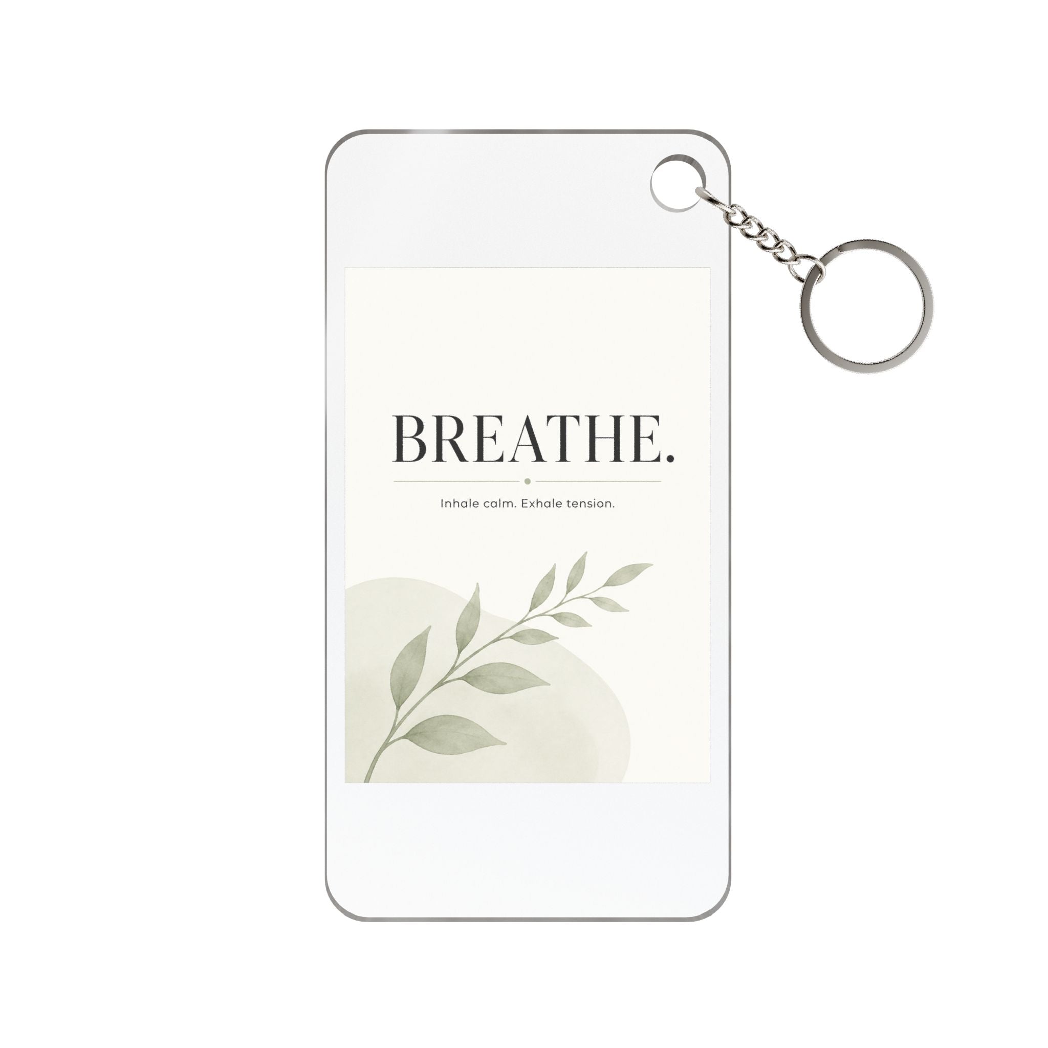 Single-Sided Printed Keychain Charm