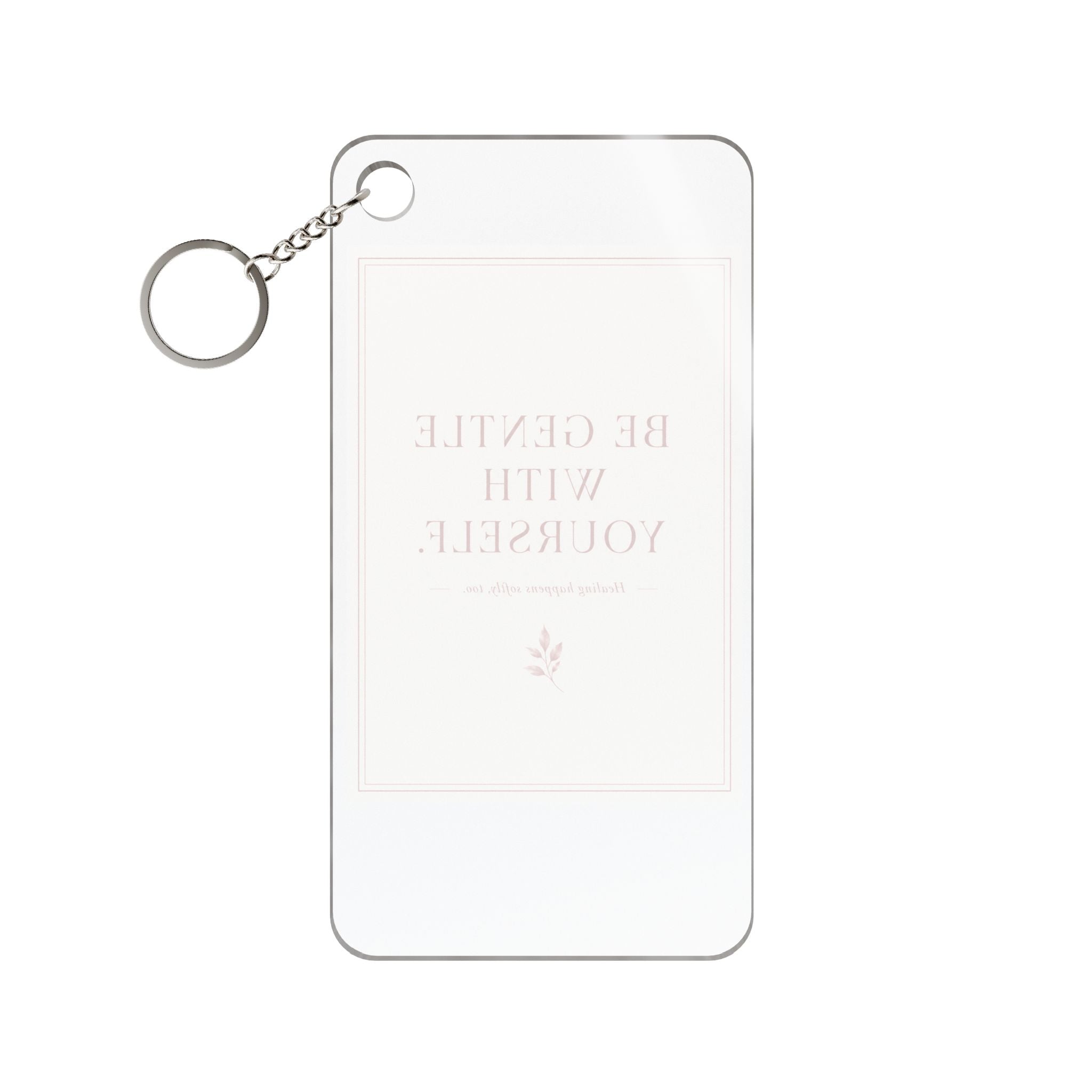 Single-Sided Printed Keychain Charm