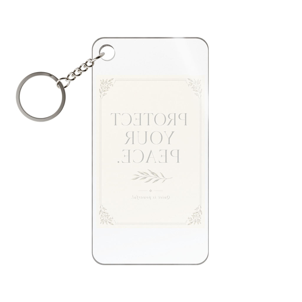 Single-Sided Printed Keychain Charm