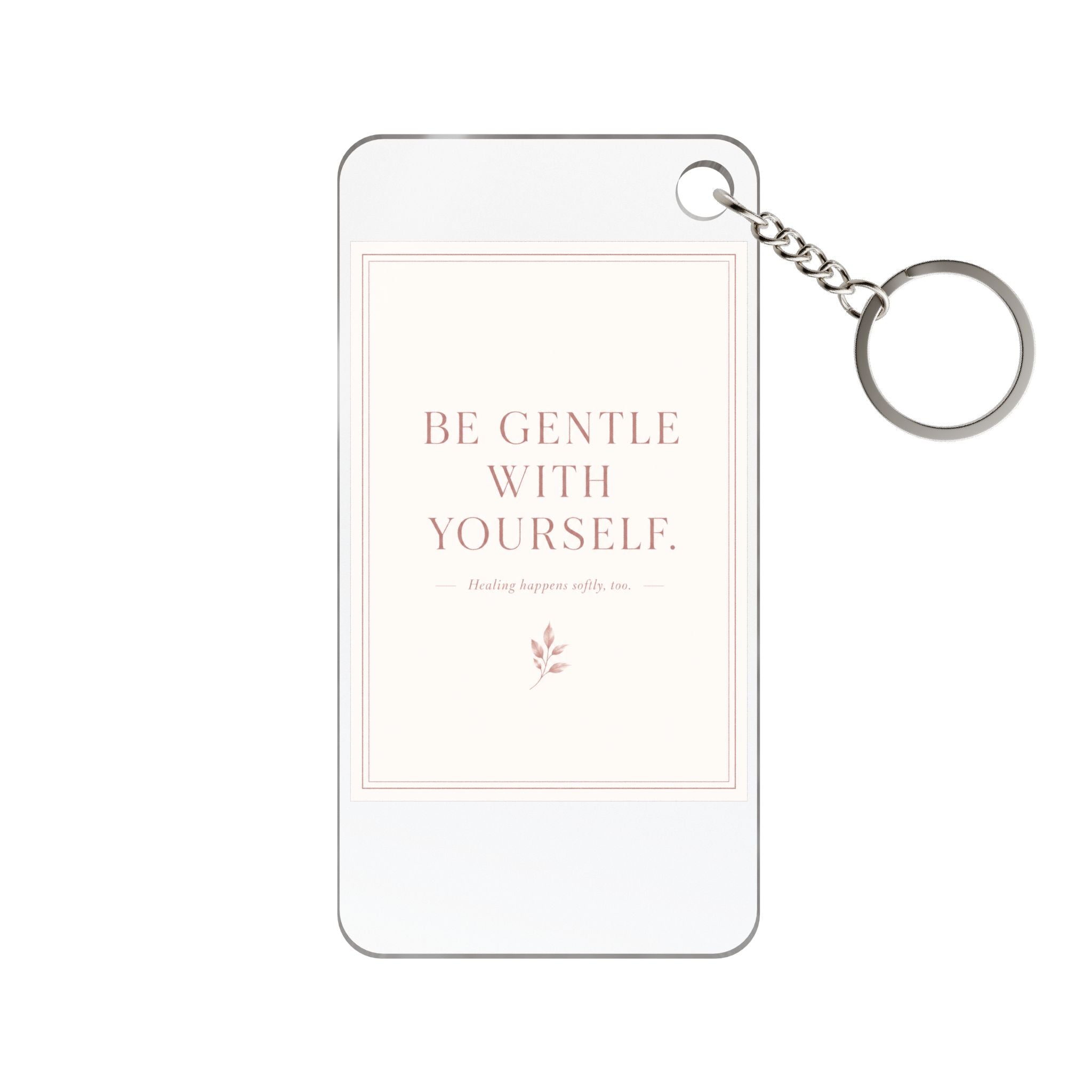 Single-Sided Printed Keychain Charm