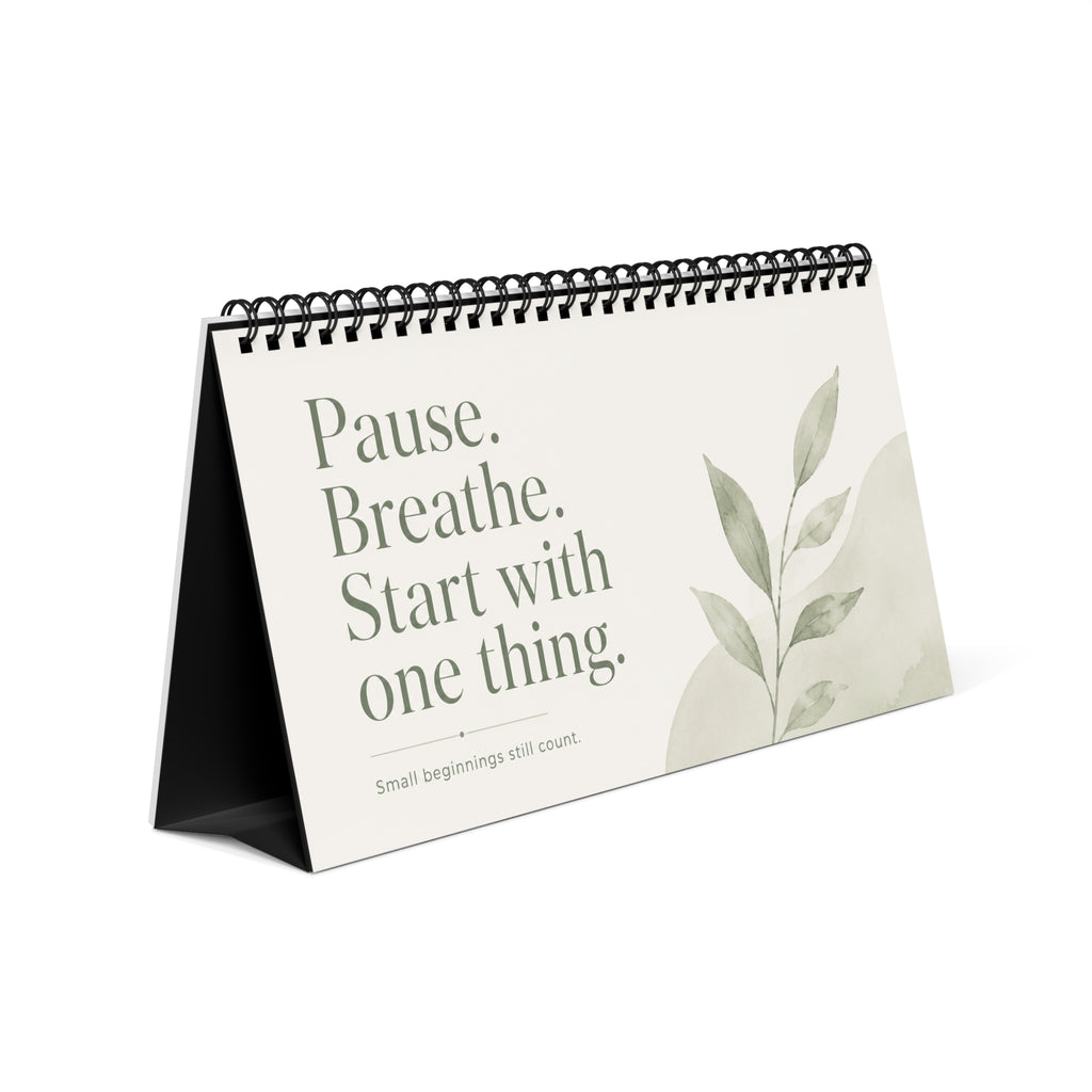 Desk Calendar — Steady Encouragement: Daily Mindful Quotes & Gentle Reminders