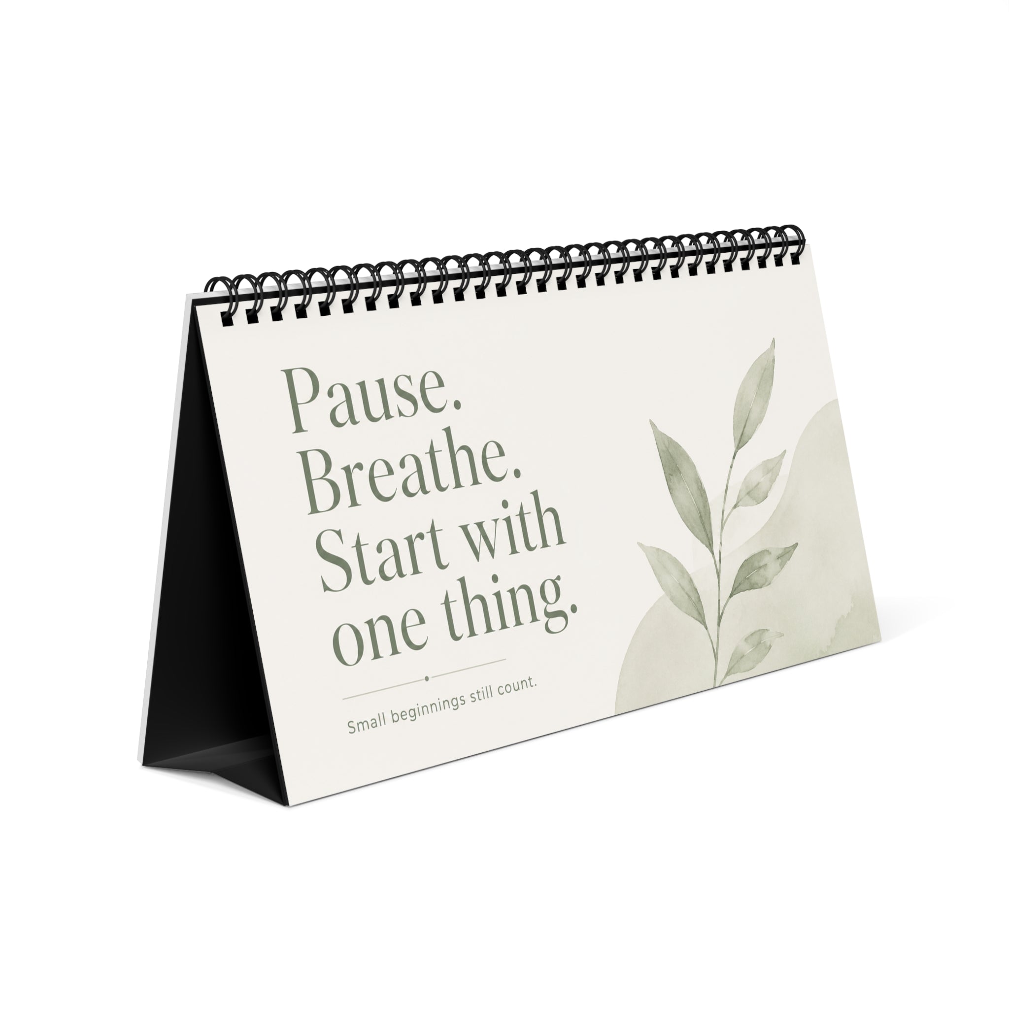 Desk Calendar — Steady Encouragement: Daily Mindful Quotes & Gentle Reminders