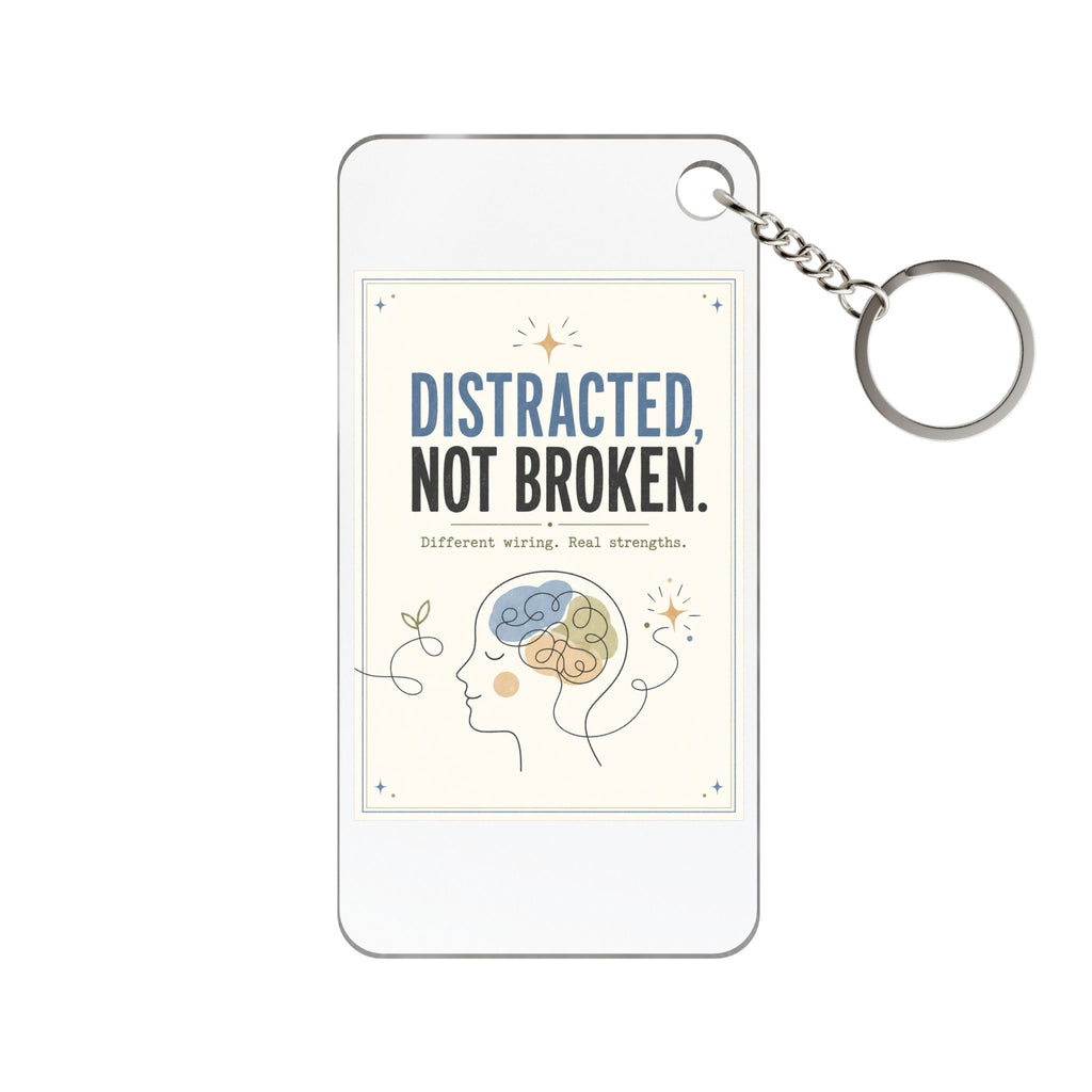 Single-Sided Printed Keychain Charm